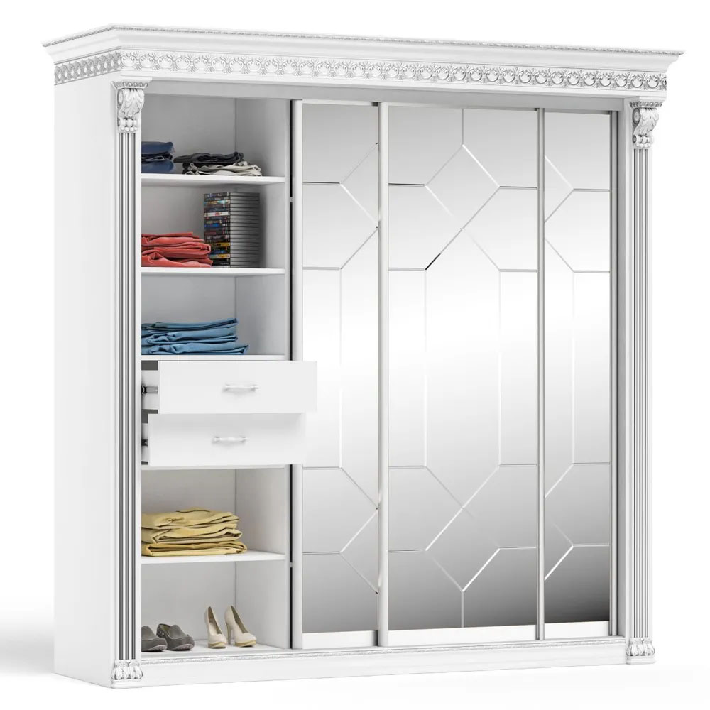 Шкаф-купе Классик 3-х дверный 2830мм 4-10