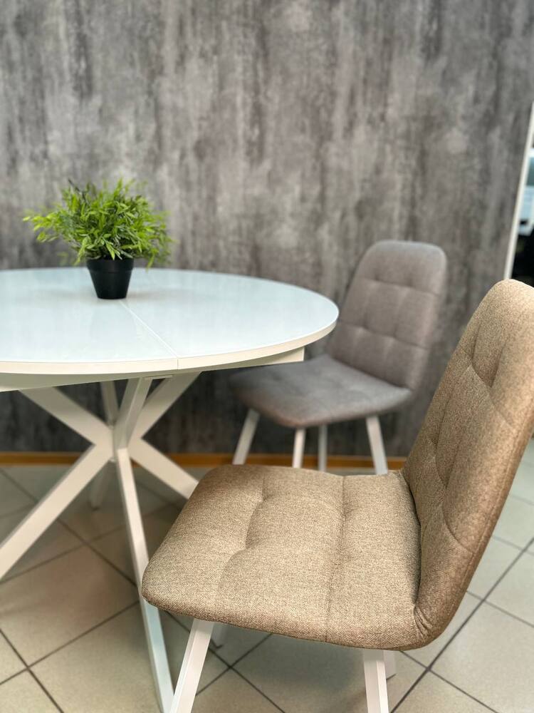 Стул Крафт SAVANA YELLOW каркас черный